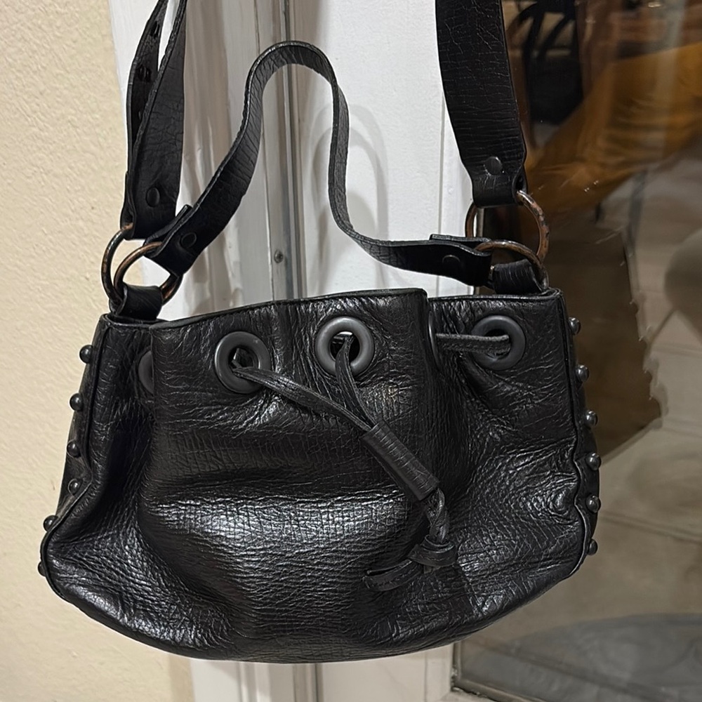 Francesco Biasia Elegant Black Leather Women's Bag